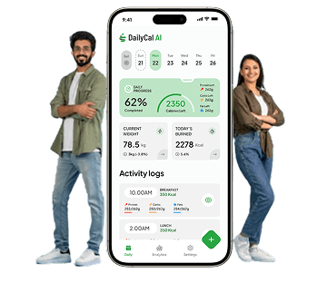DailyCal AI Mobile App Preview